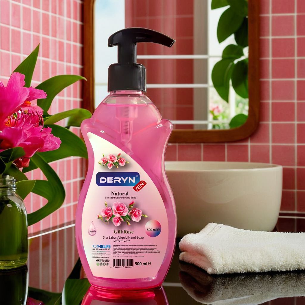 Deryn Sıvı Sabun Çeşitleri - Doğal içerikli ve cilt dostu temizlik
