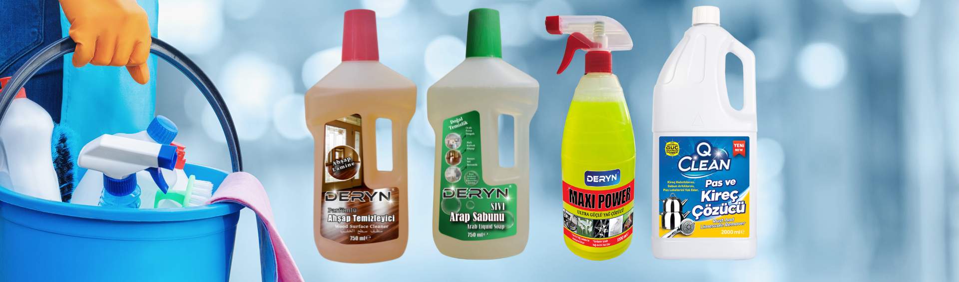 Deryn Genel Temizlik Ürünleri - Güçlü ve Çok Amaçlı Temizlik